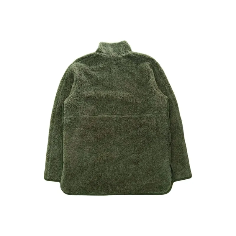 Nike Velvet feel Coat Men's Dark Green-1