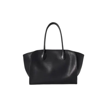 THE ROW Marlo Leather Handbag Unisex Black