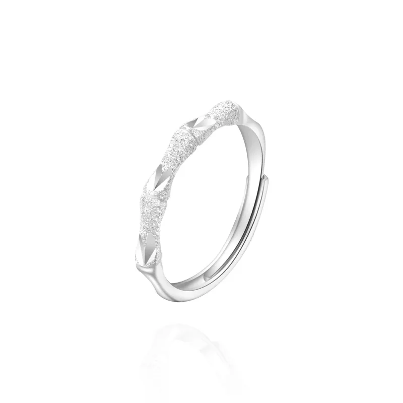 NUSQ Sterling Silver Rings Unisex-12