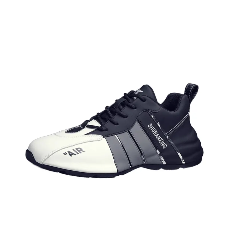 Ruomini Anti Slip And Wear Resistant Height Increasing Low Top Casual Shoes Men's-0