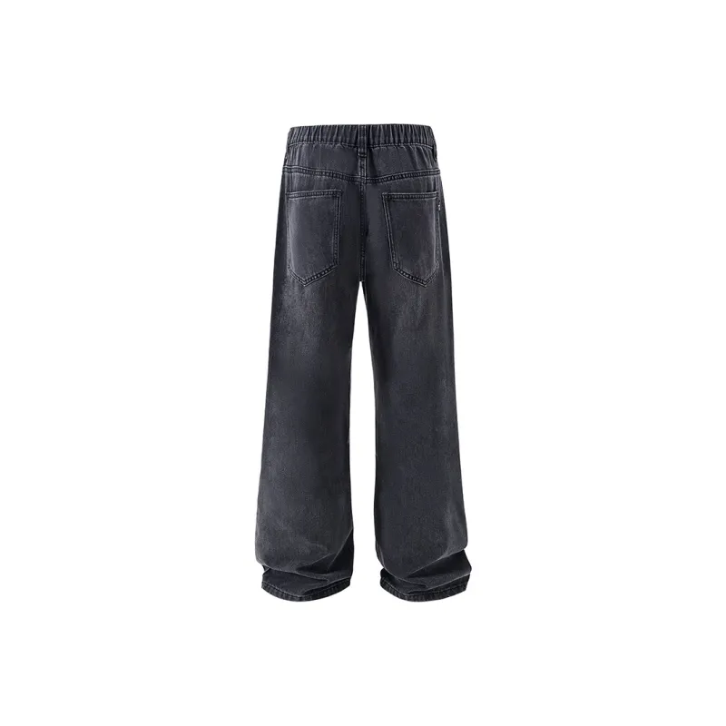 WAJ Jeans Men Washed Black-1