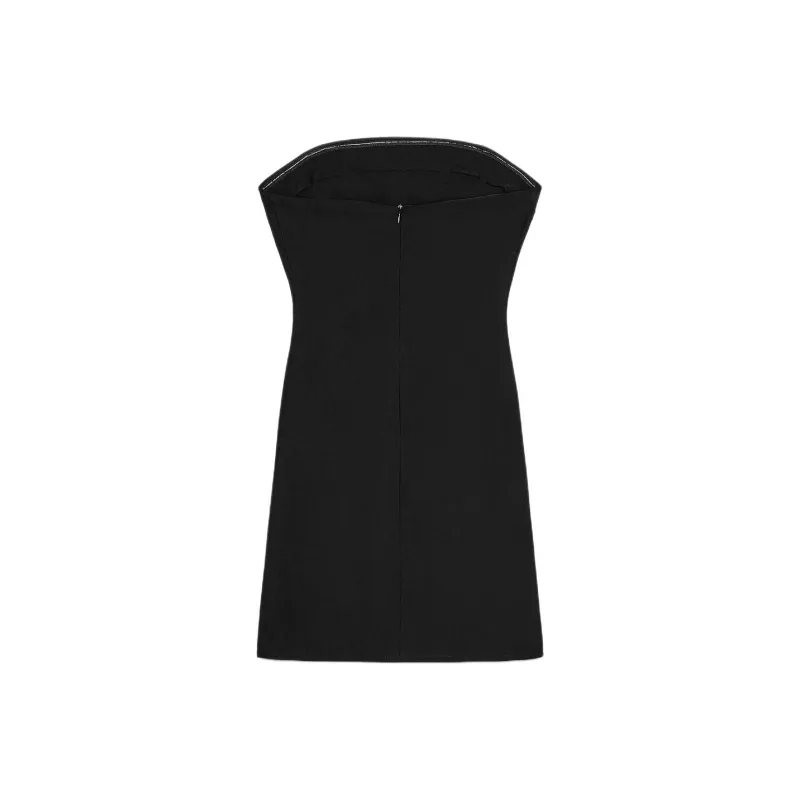 ZARA Sleeveless Dresses Women's Black-1