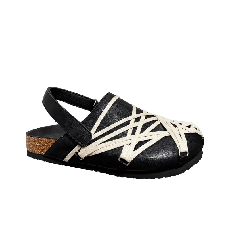 JIPOSEN Low Top Casual Shoes Unisex Black-1