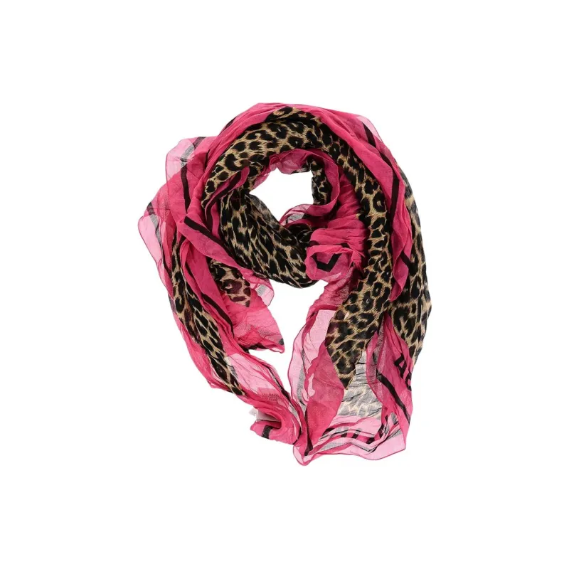 Balenciaga Modal, Silk Knit Scarves Women's Pink-0