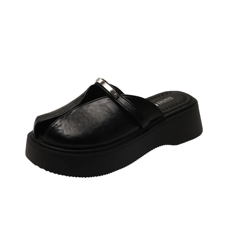 CHILI Quiet Abrasion Resistant Slip Resistant Closed Toe Slippers Women's-5