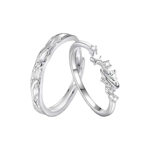 Bailijin Topazes Colored Gemstone Rings Unisex