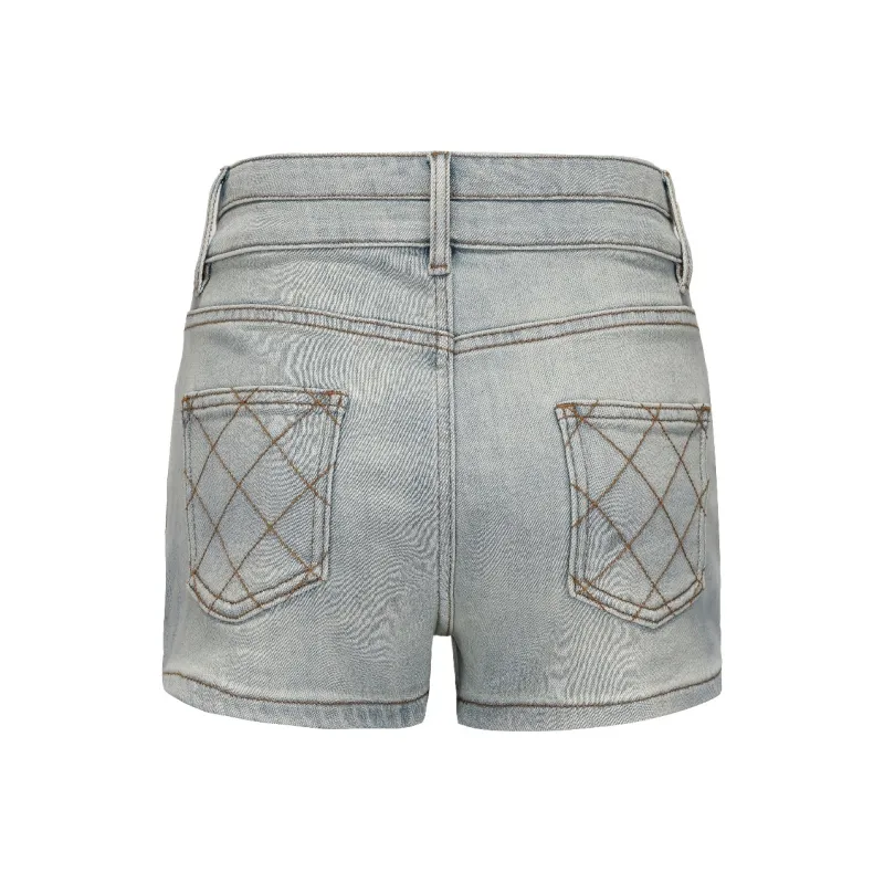 CHIWAWAMEME Denim Shorts Women's-1