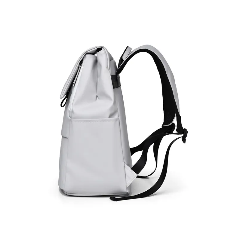 BEN SHERMAN Oxford Backpack Unisex Light Gray/Black-2