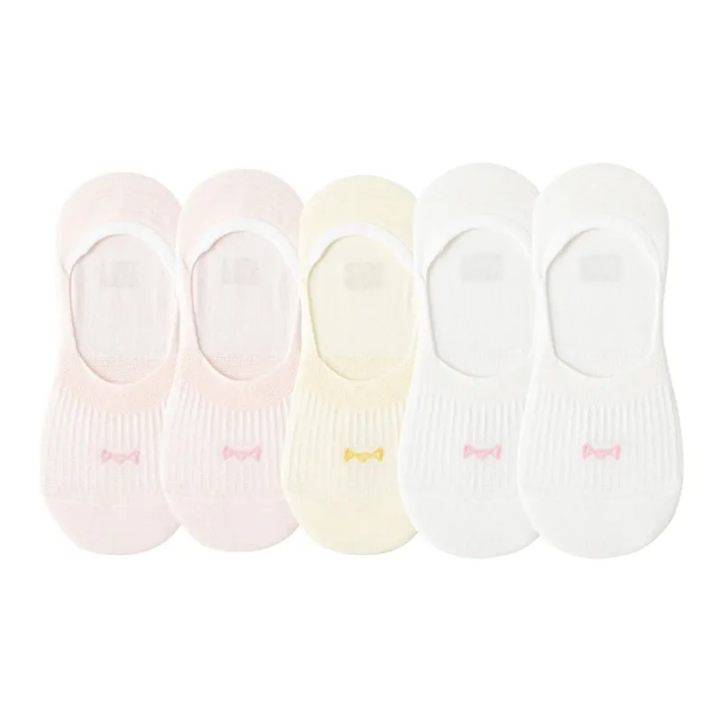 MIIOW Cool One Summer Series No Show Socks Women's 5 Pack-5