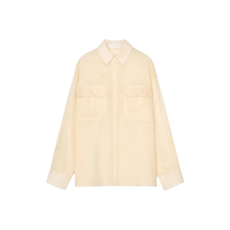 ZARA ZW Series Shirts Women's White-0