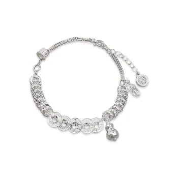 RURA S999 Fine Silver Bracelets Women's Silver