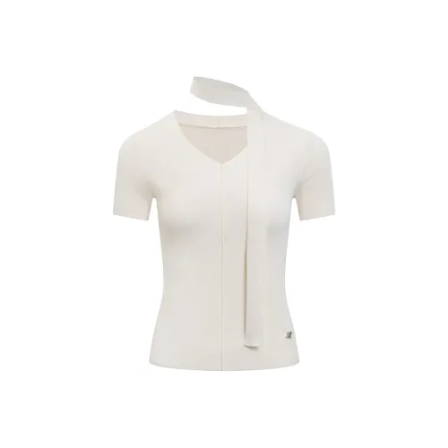 Ariseism T Shirts Women's Ecru