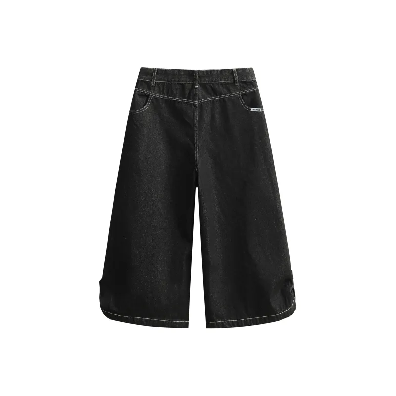 FAKE VINTAGE Denim Shorts Unisex-1