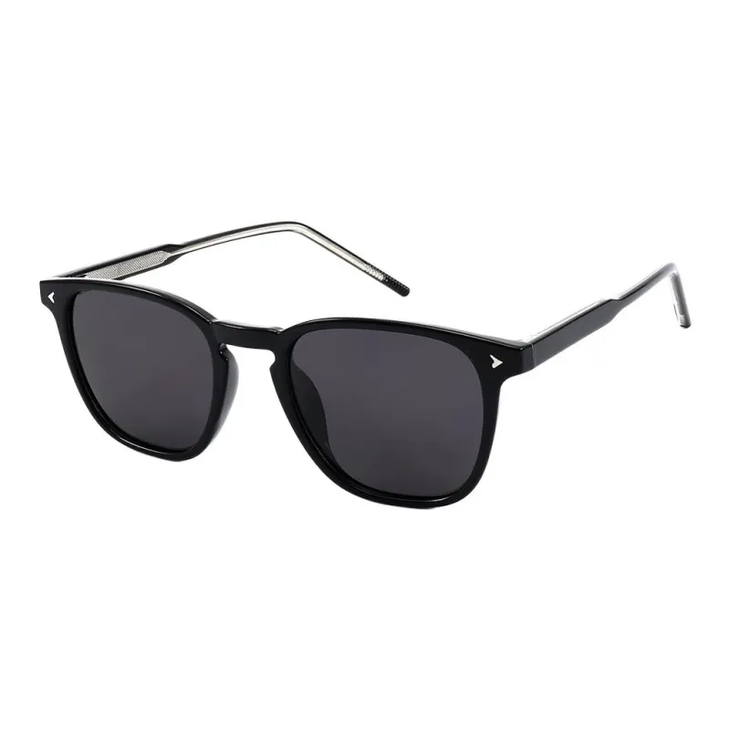 JEKA TR/Memory Plastic Round Sunglasses Unisex-0