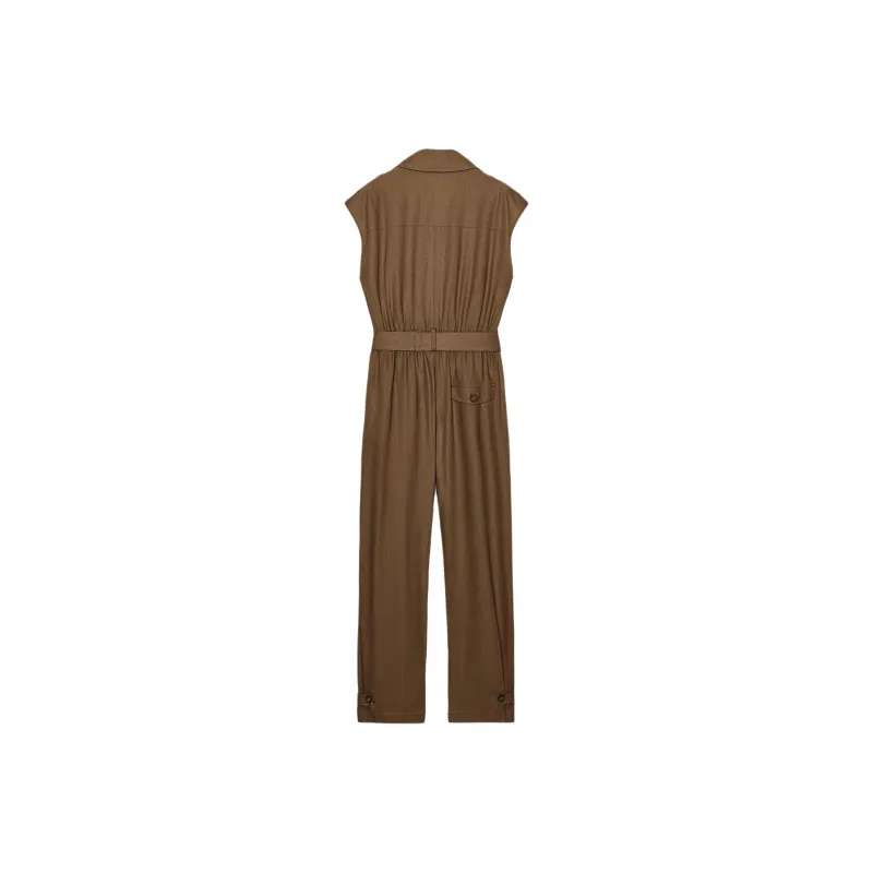 ZARA Jumpsuits Women's Toffee-1