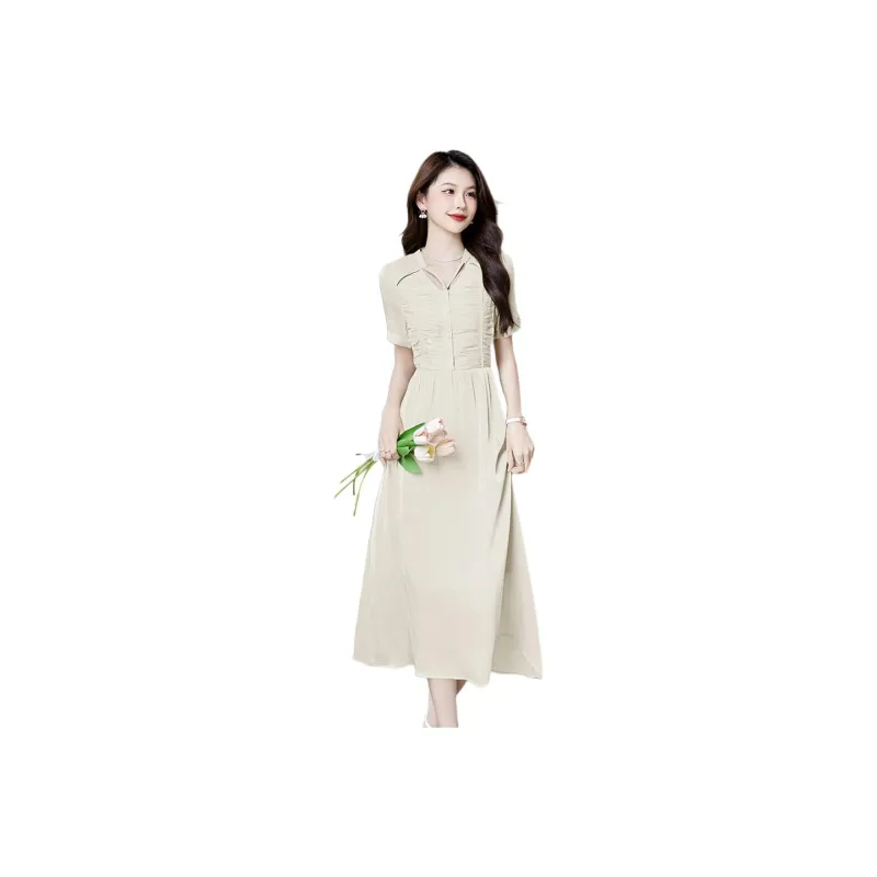 TEME Short Sleeved Dress Women's-11