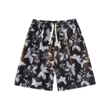Size 13 Butterfly Flower Black