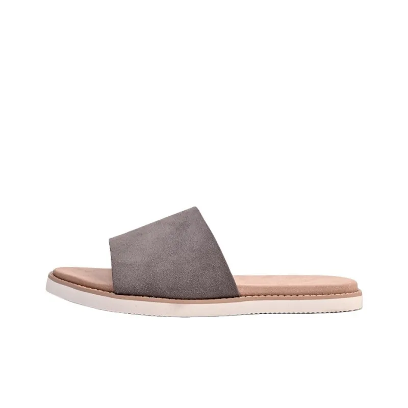 Brounvanm Rubber Sole Slip Resistant Quick Dry Slide Slippers Men's-4