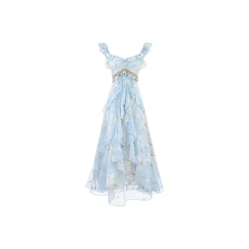 TENNE GIRL Slip Dresses Women's Blue