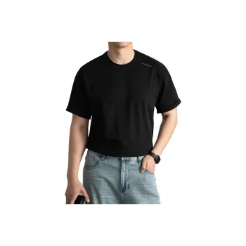 Spanu T Shirts Men Black