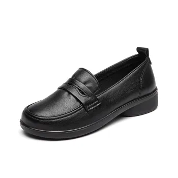 Captain illy Loafers Women's Black/Beige/Cameo Brown
