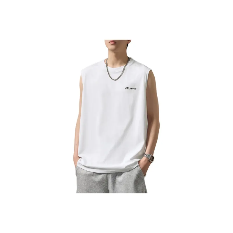 WOOD SOON Tank Tops Men-19