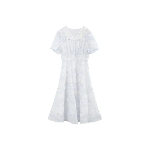 A Paradise For Awakening Short Sleeved Dress Women's