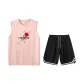 2 Pack (Pink Top+Black Pants)