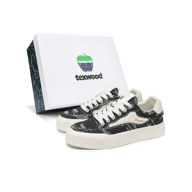 TEXWOOD Slip Resistant, Abrasion Resistant, And Balanced Low Top Skateboard Shoes Men's-0