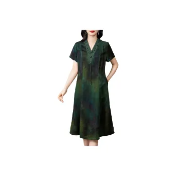 Yi Mengyuan Short Sleeved Dress Women's