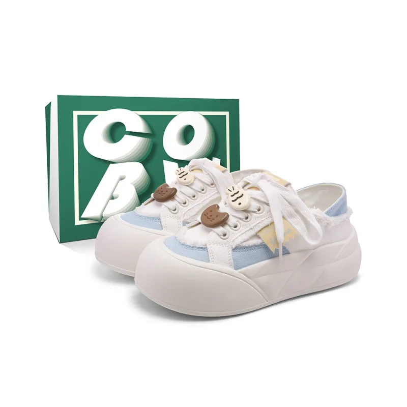 Cob Wear resistant And Lightweight Low Top Skateboard Shoes Women's-12