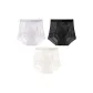 [3 Pack]Floral Yarn Purple+Sexy Black+Nude Skin
