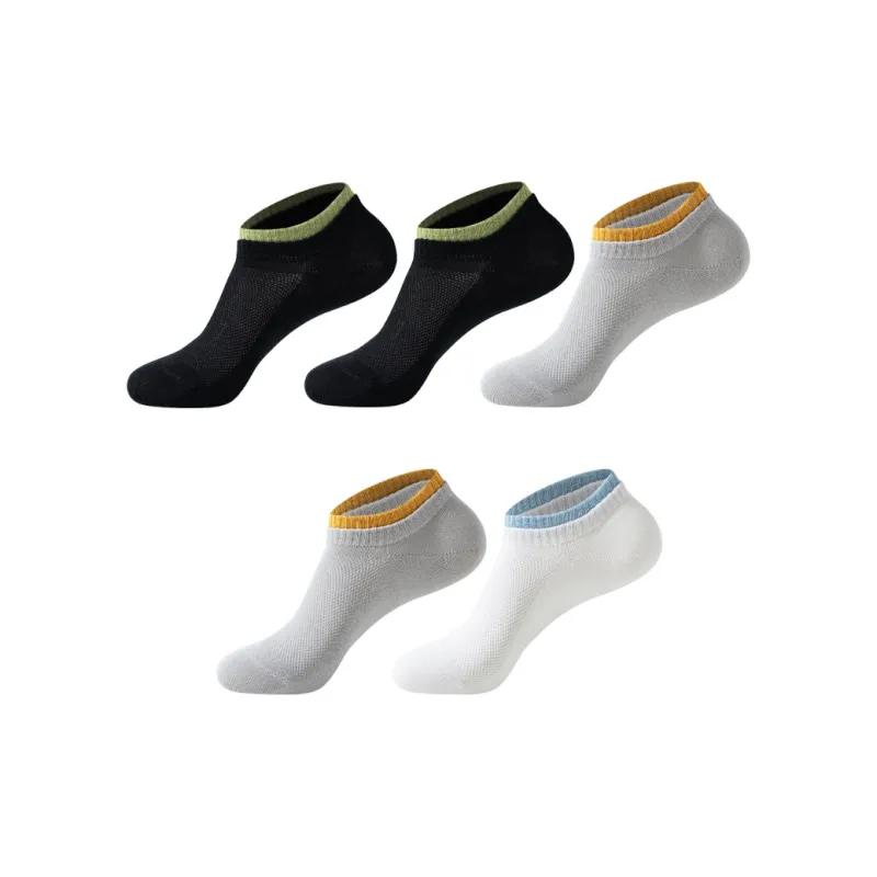 PLANDOO Ankle Socks Men's 5 Pack-16