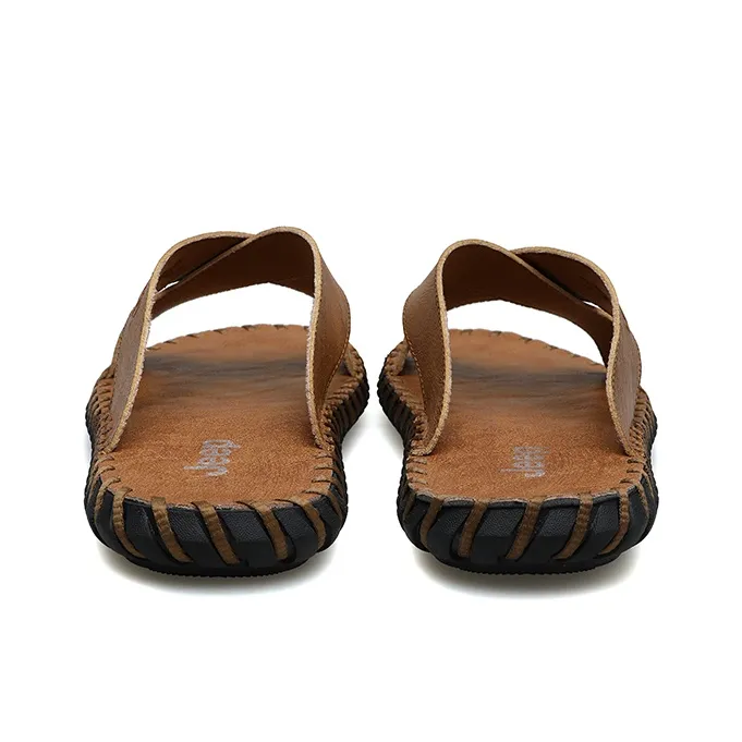 Jeep Rubber Sole Slip Resistant Abrasion Resistant Slide Slippers Men's-4