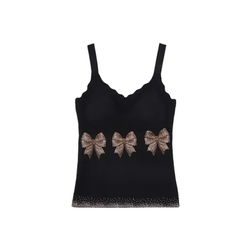 TCH Sleeveless Sports Shirts Women's Black