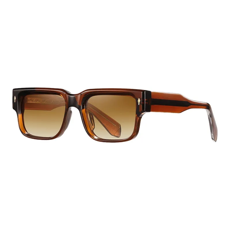 YUZHAOLIN PC Square Sunglasses Unisex-1