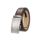 Matte Gunmetal Buckle 60-Grain+Brown Strap 268 Yellow Base