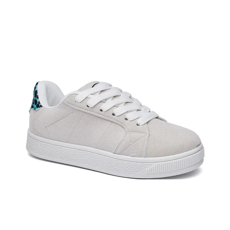 MUKALUO Anti Slip Wear Resistant Low Top Skateboard Shoes Women's-3