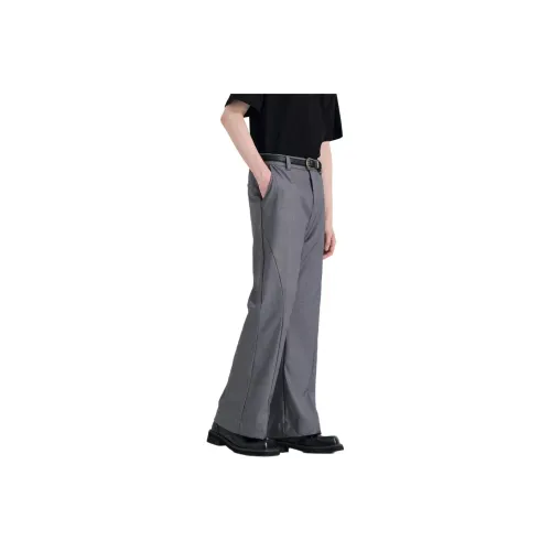 WILD LEADER Suit Trousers maxi Men Silver Frost Gray[XKW5138W62]