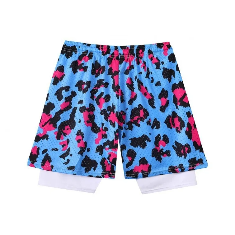 AMBER LIGHT Basketball Shorts Unisex-3