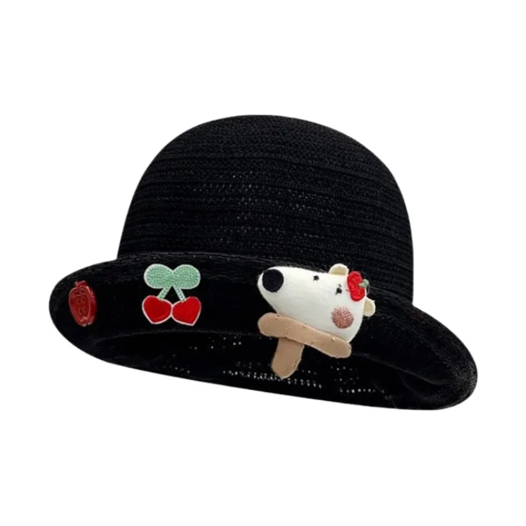 OXO OVERLOAD Spring Summer Thin Breathable Face Show Bucket Hat Polyester Korean Style Sun Hat Bucket Hat Women's-6
