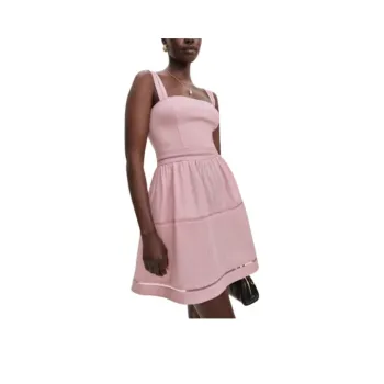 REFORMATION Everett Mini Linen Dress Sleeveless Dress Women's