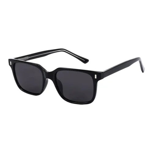JEKA TR/Memory Plastic Round Sunglasses Unisex