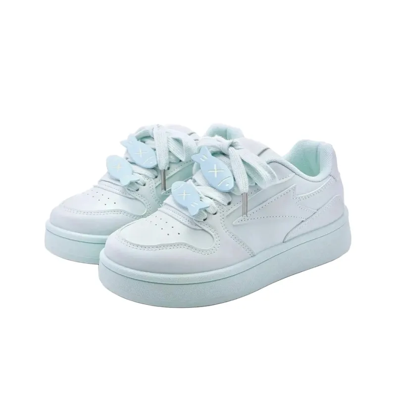 CVOJOO Anti Slip Wear Resistant Low Top Skateboard Shoes Women's-27