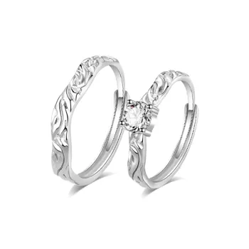 MISS TOOYA S999 Fine Silver Rings Unisex