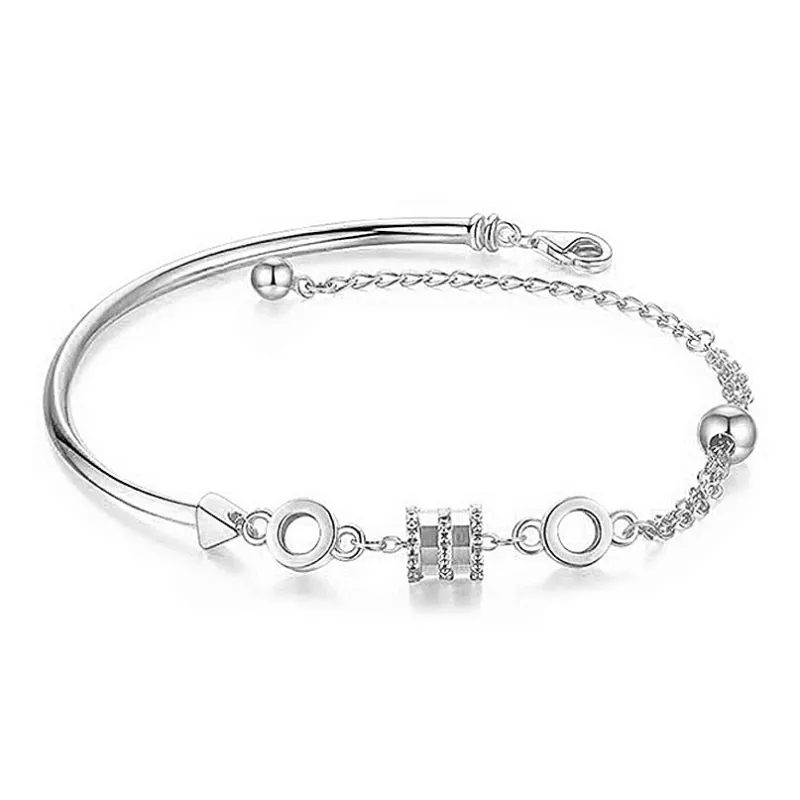 Good Quality S925 Silver Bracelets Unisex-0