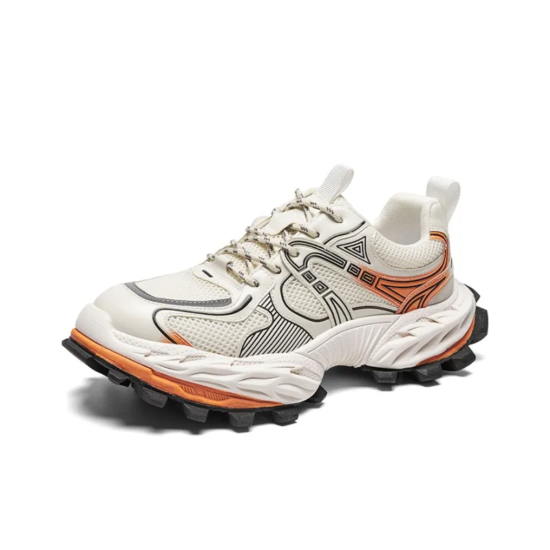 Mo Xu Slip Resistant Low Top Chunky Sneakers Men's-7