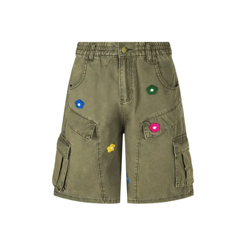 YINLEI Denim Shorts Men-2