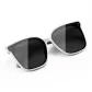 White Frame with Polarized Gray Lens