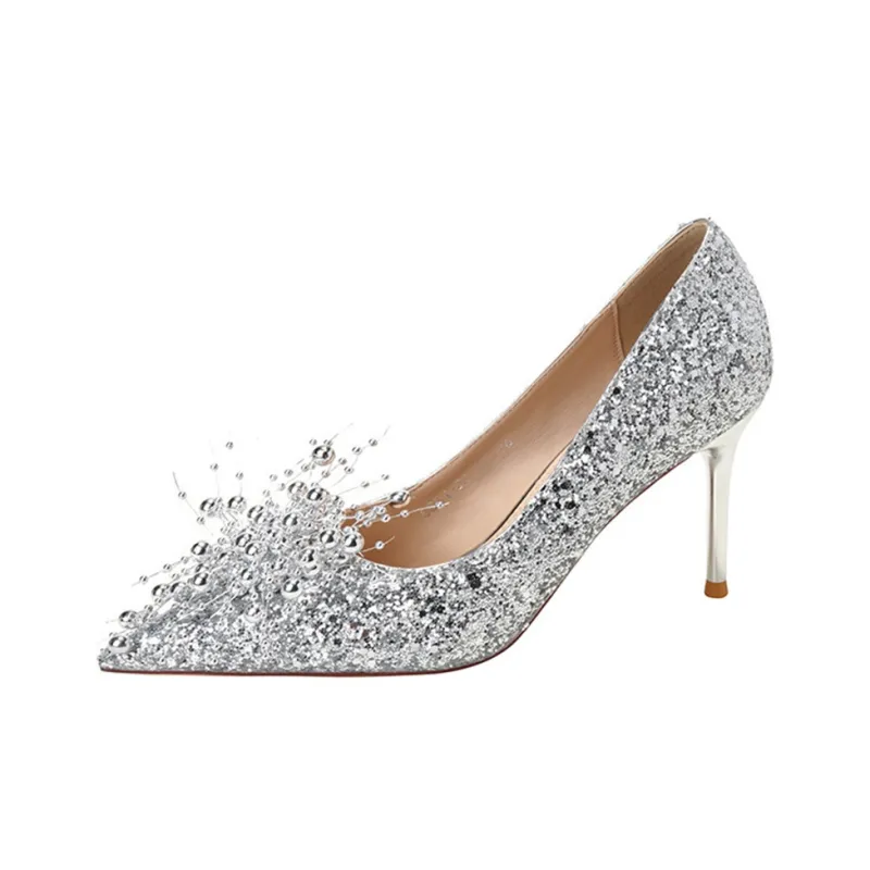 GOSO Slim Heel High Heels Women's-5